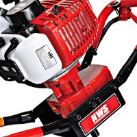 Perfurador De Solo Ed52s Kawashima à Gasolina 52cc Sem Broca - 7