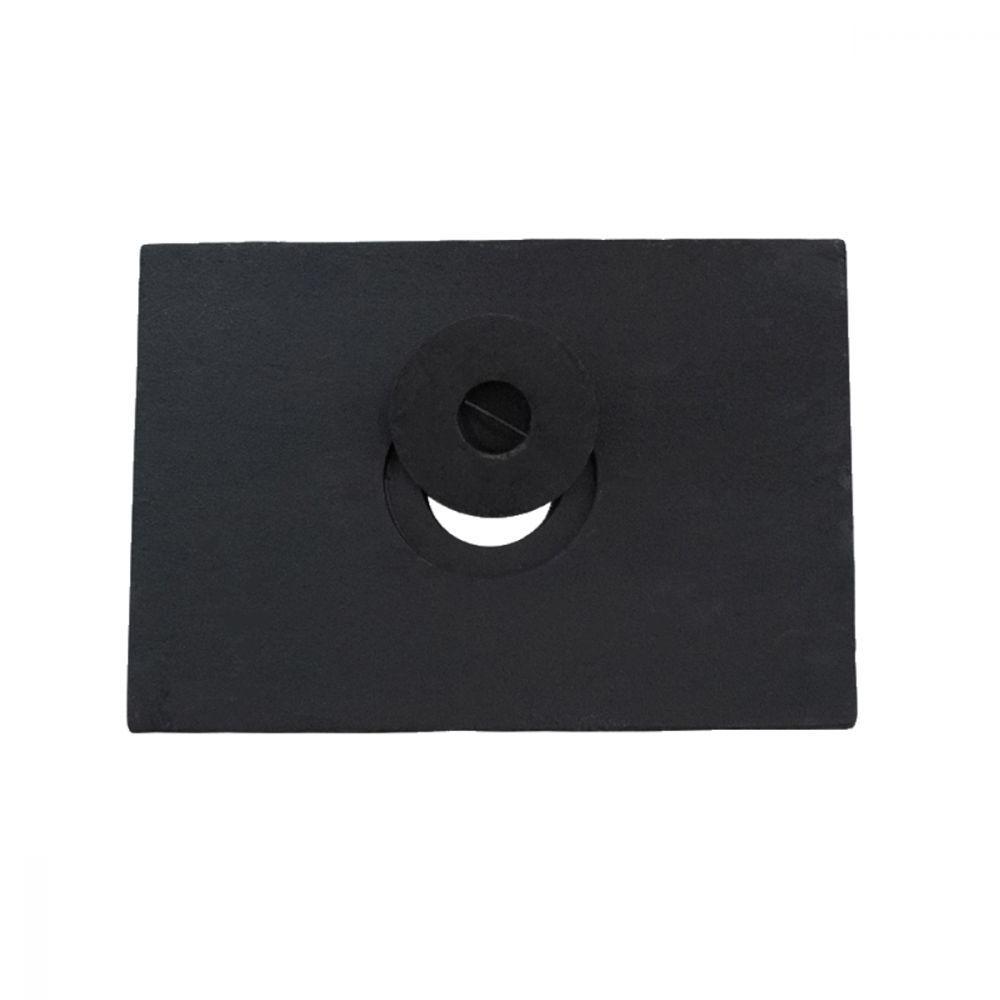 Chapa Gaúcha De Ferro Fundido Fogão A Lenha 1 Furo 30X54Cm - 1