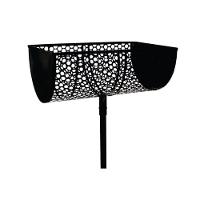 Lixeira de Rua Modelo Tela Moeda de 60cm. - 1