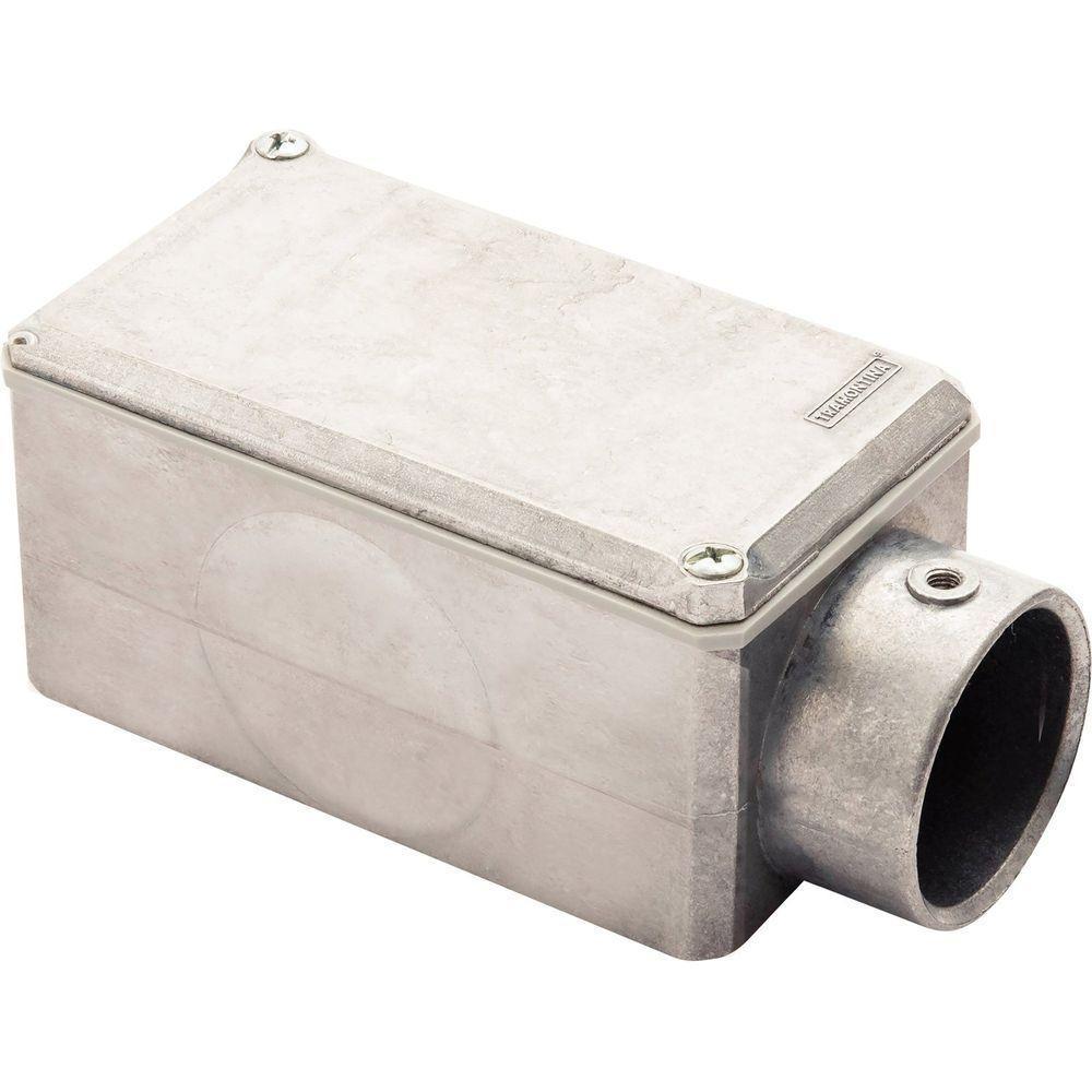 Condulete Fixo 1.1/4" Tipo E Tramontina Com Tampa E Sem Rosca Tramontina - 1