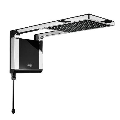Ducha Chuveiro Acqua Storm Alta Performance Lorenzetti - Preto E Cromado Voltagem:127v 127v