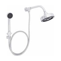 Kit De Chuveiro Com Desviador + Ducha Manual Acqua Plus Cromado - Deca - 1