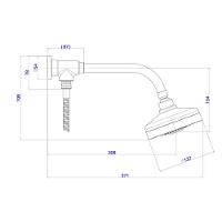 Kit De Chuveiro Com Desviador + Ducha Manual Acqua Plus Cromado - Deca - 3