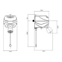 Chuveiro Lorenzetti Jet Control Eletrônica 7800w Branco 220v - 2