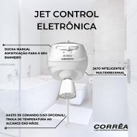 Chuveiro Lorenzetti Jet Control Eletrônica 7800w Branco 220v - 3