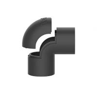 Joelho Pvc 1/2" Para Eletroduto Preto Inpol - 1