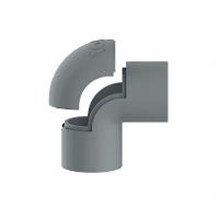 Joelho Pvc 1/2" Para Eletroduto Cinza Inpol - 1