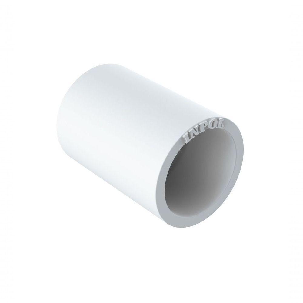 Luva Pvc 1/2" Para Eletroduto Branco Inpol - 1