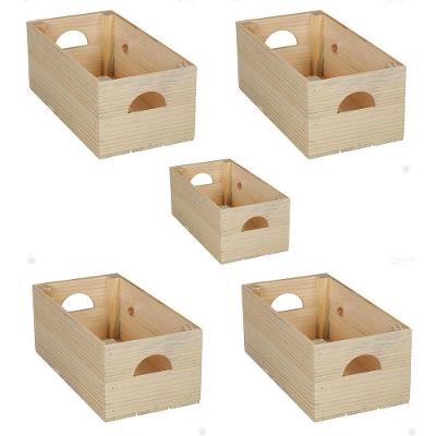 Jogo De Caixotes Multiuso 5 Unidades Pequena