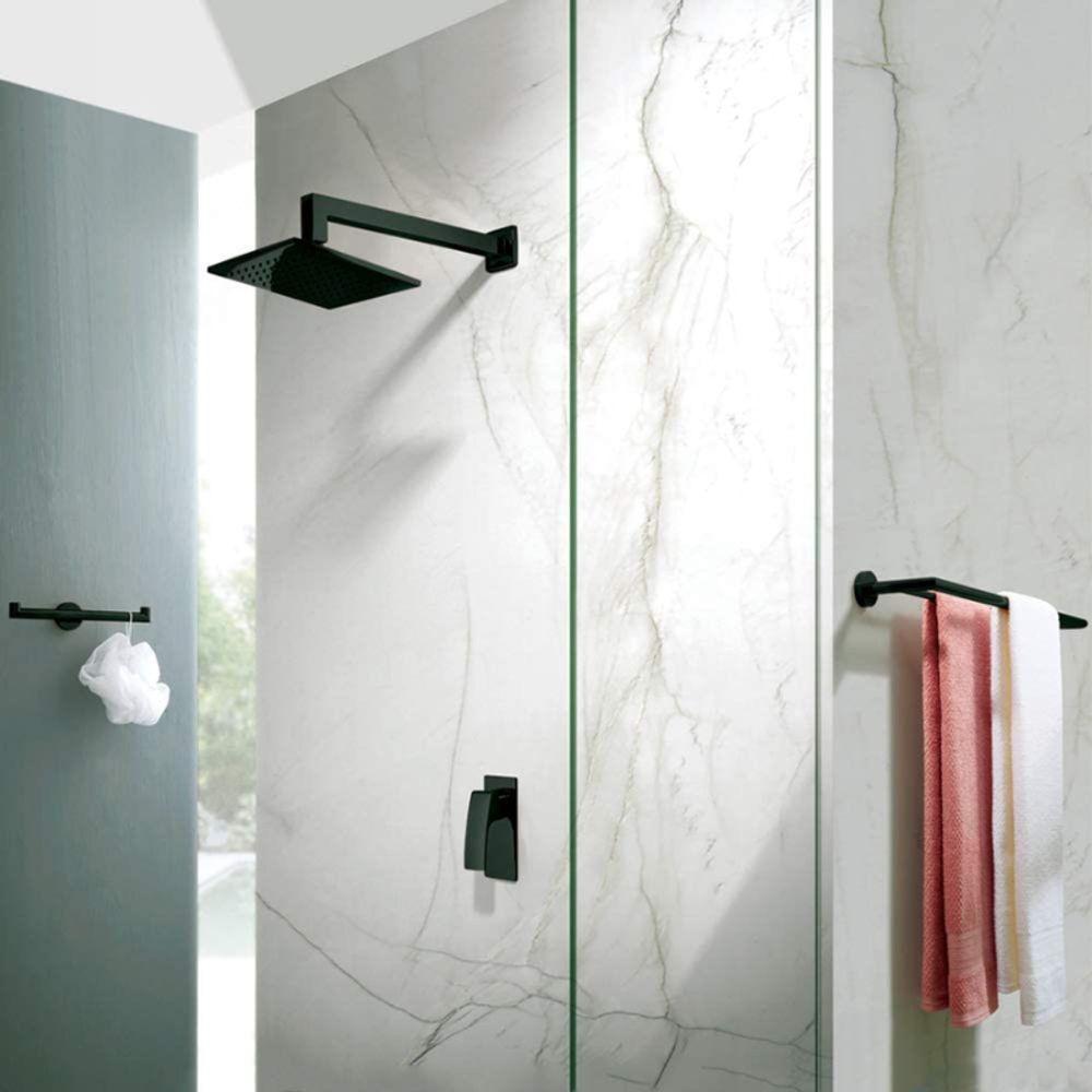 Ducha Lorenquadra Quadrada 20cm Lorenzetti Preto - 3