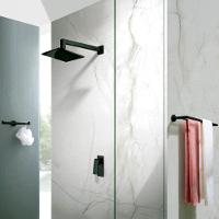 Ducha Lorenquadra Quadrada 20cm Lorenzetti Preto - 3