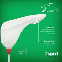 Chuveiro Zagonel Sublime Eletrônica 7500w Branco 220v - 2