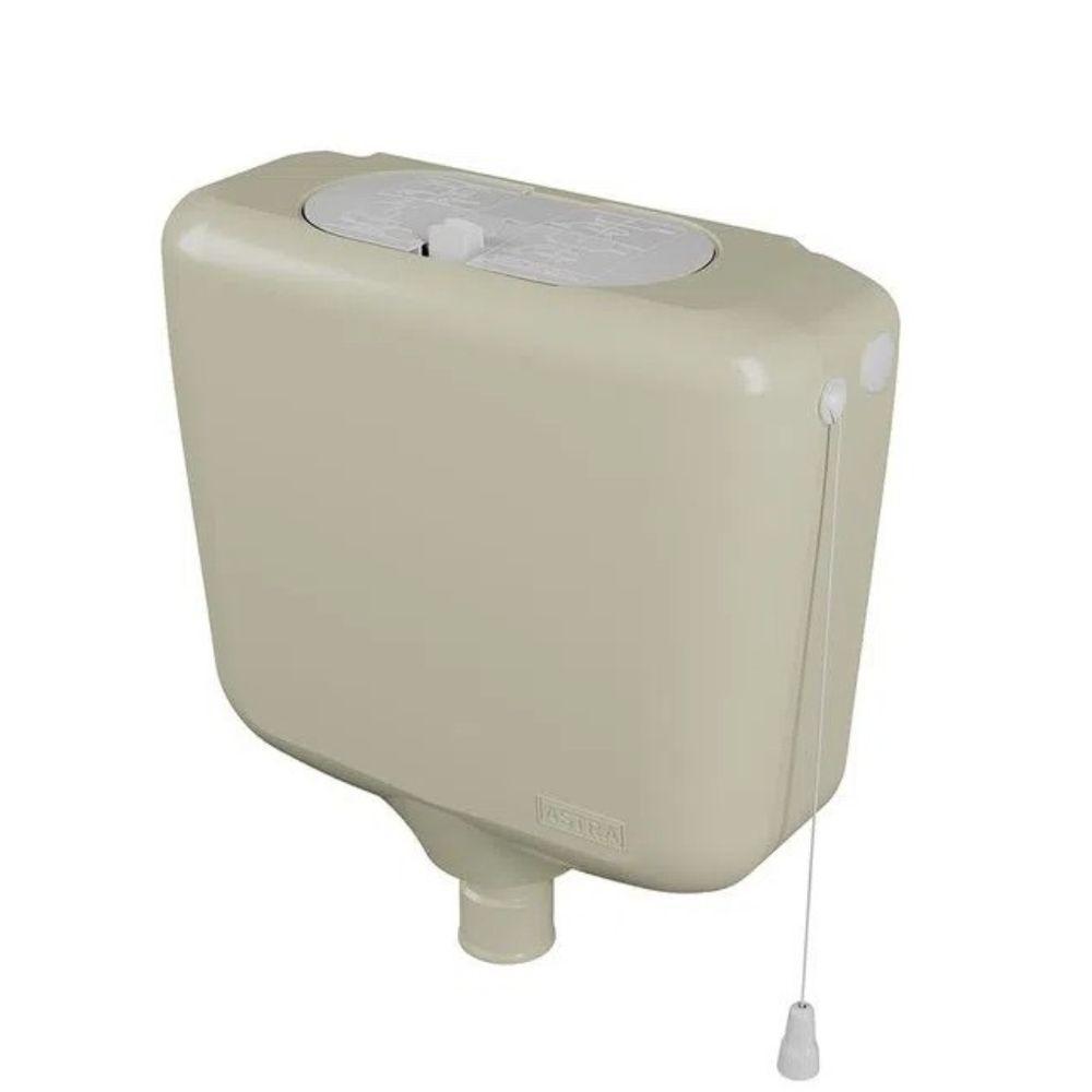 Caixa De Descarga Controlada 9lt - Astra Bege - 2