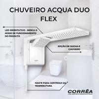 Chuveiro Lorenzetti Acqua Duo Flex 6800w Branco 220v - 3