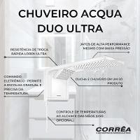 Chuveiro Lorenzetti Acqua Duo Ultra 7800w Branco 220v - 3