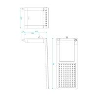 Chuveiro Lorenzetti Acqua Storm Ultra 7800w Preto 220v - 2