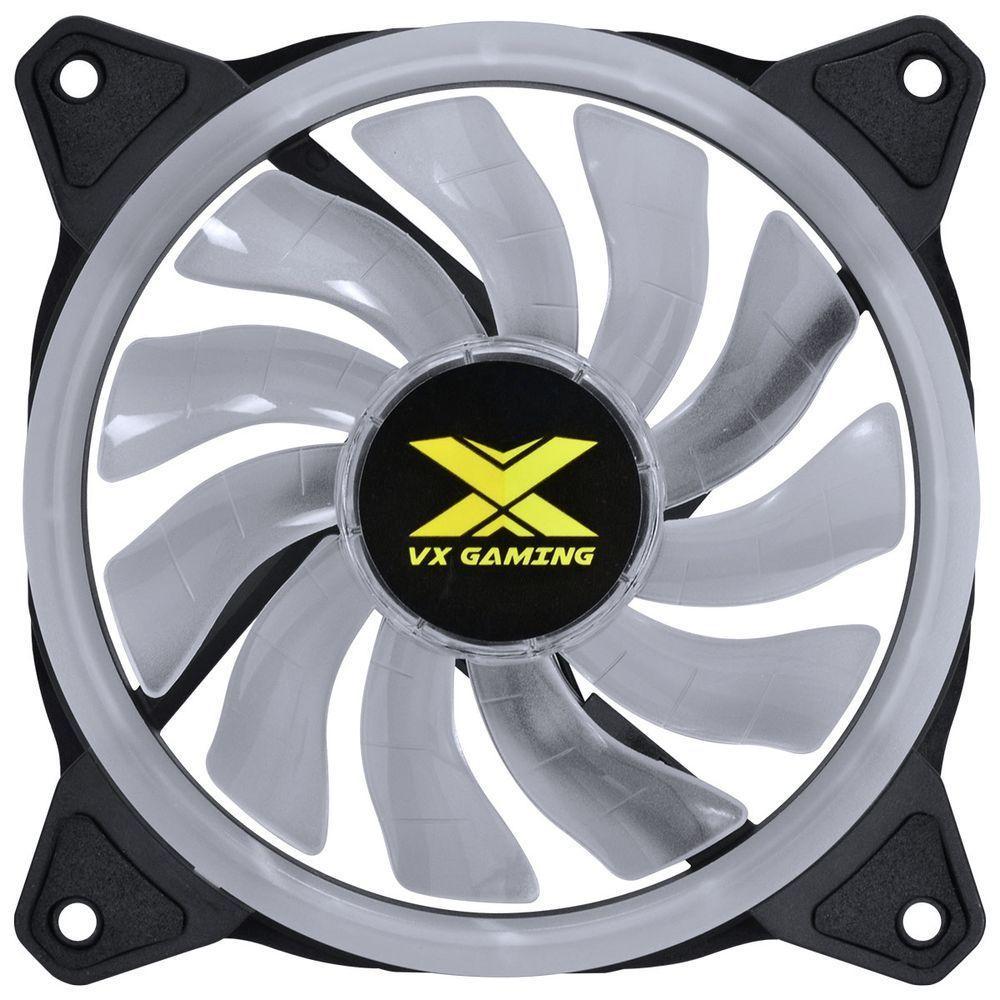 Fan/cooler Vx Gaming Para Gabinete V.ring Anel De Led 120x120mm Vermelho - Vringr - 3