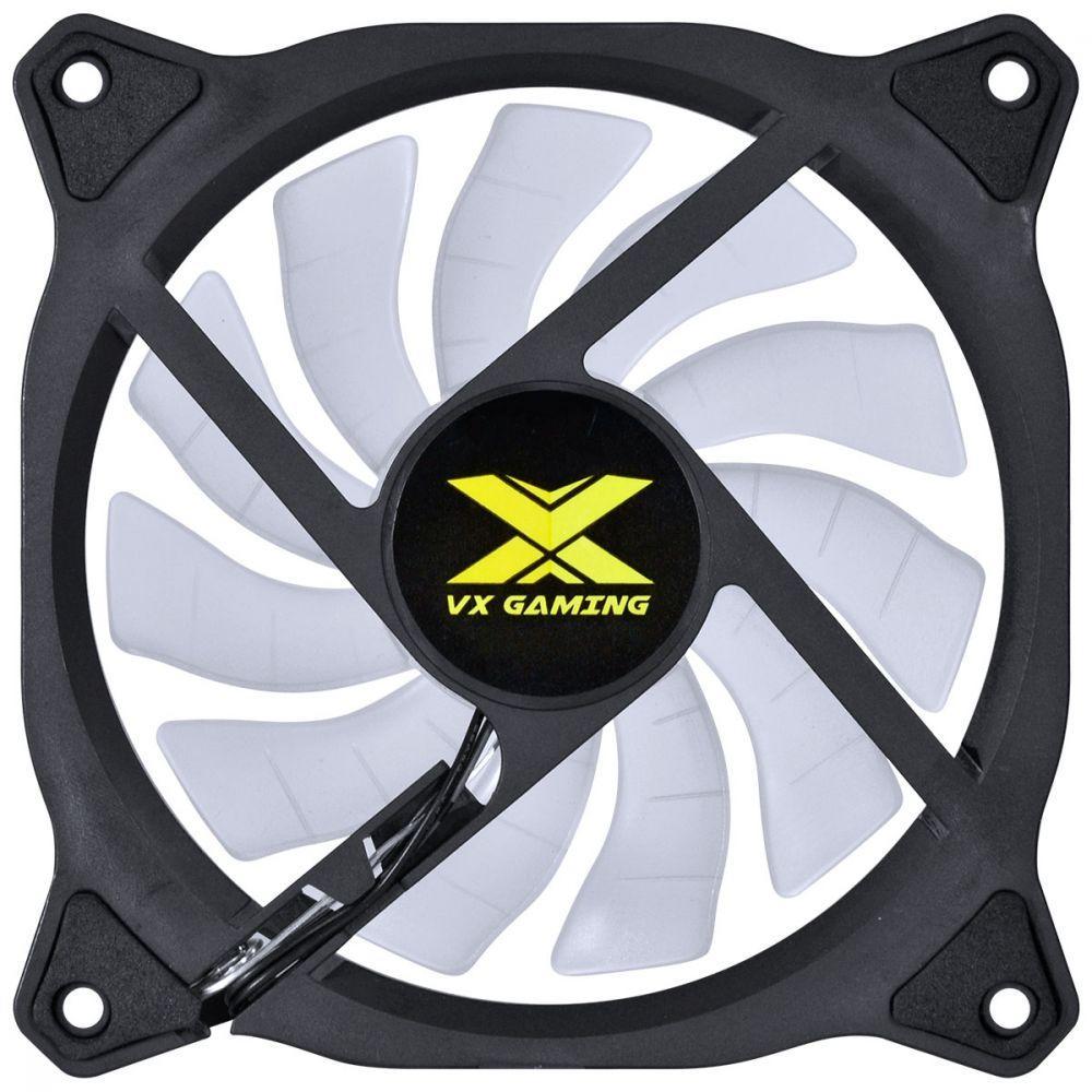 Fan/cooler Vx Gaming Para Gabinete V.ring Anel De Led 120x120mm Vermelho - Vringr - 6