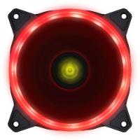 Fan/cooler Vx Gaming Para Gabinete V.ring Anel De Led 120x120mm Vermelho - Vringr - 1