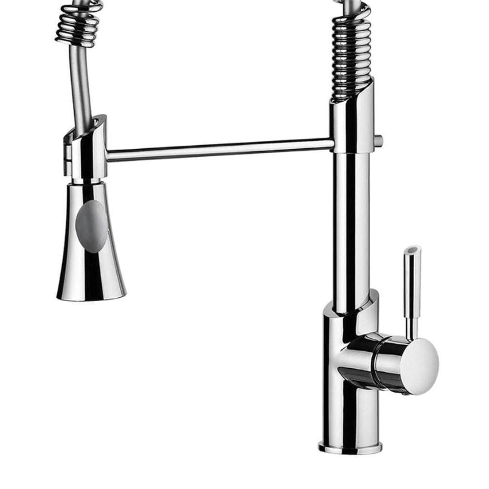 Misturador Monocomando Cozinha Com Ducha Especial Lorenkitchen Lorenzetti Cromado - 3