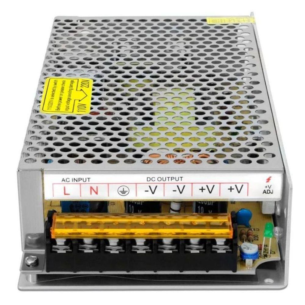 Fonte 12v 15a Bivolt P Cftv Colmeia - 3