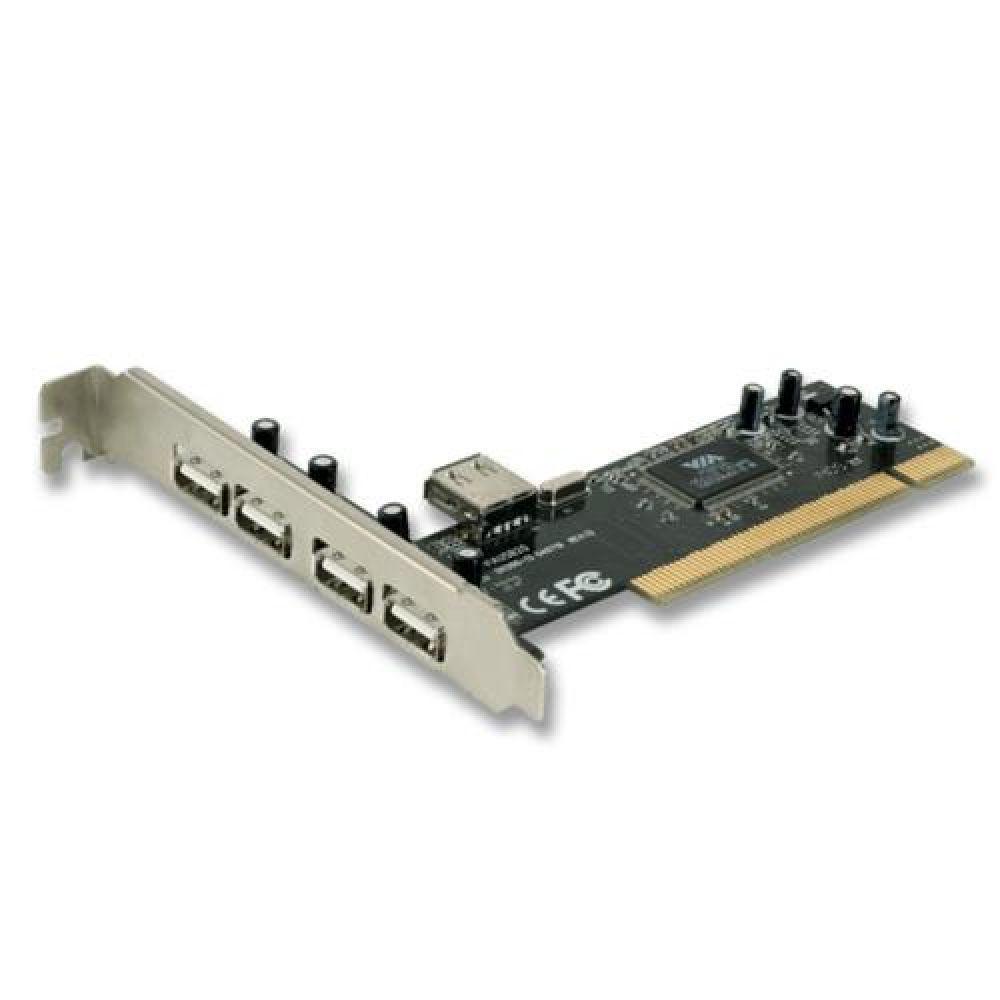 Placa Pci Com 5 Portas Usb 2.0 480 Mbps Dp-52 - 2