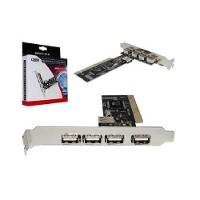Placa Pci Com 5 Portas Usb 2.0 480 Mbps Dp-52 - 1