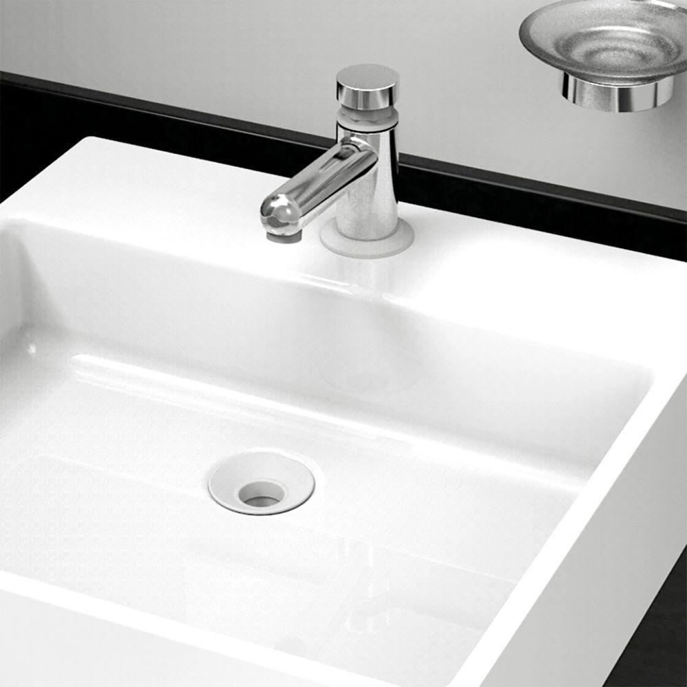 Válvula De Escoamento Blukit 7/8 Para Lavatório Branca - 2