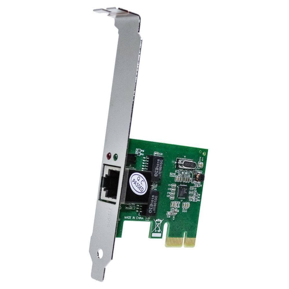 Placa de Rede Pci-e Express Lan Ethernet 10/100/1000 Gigabit - 4