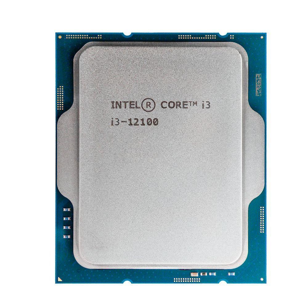 Processador Intel Core I3-12100, 3.3ghz (4.3ghz Turbo) Lga1700, 12mb Cache, 12ª Ger. - Bx8071512100 - 6