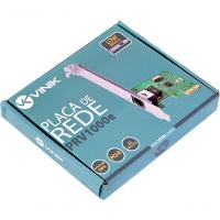 Placa De Rede 10/100/1000 Pci-E Prv1000E Com Suporte Low Profile - 2