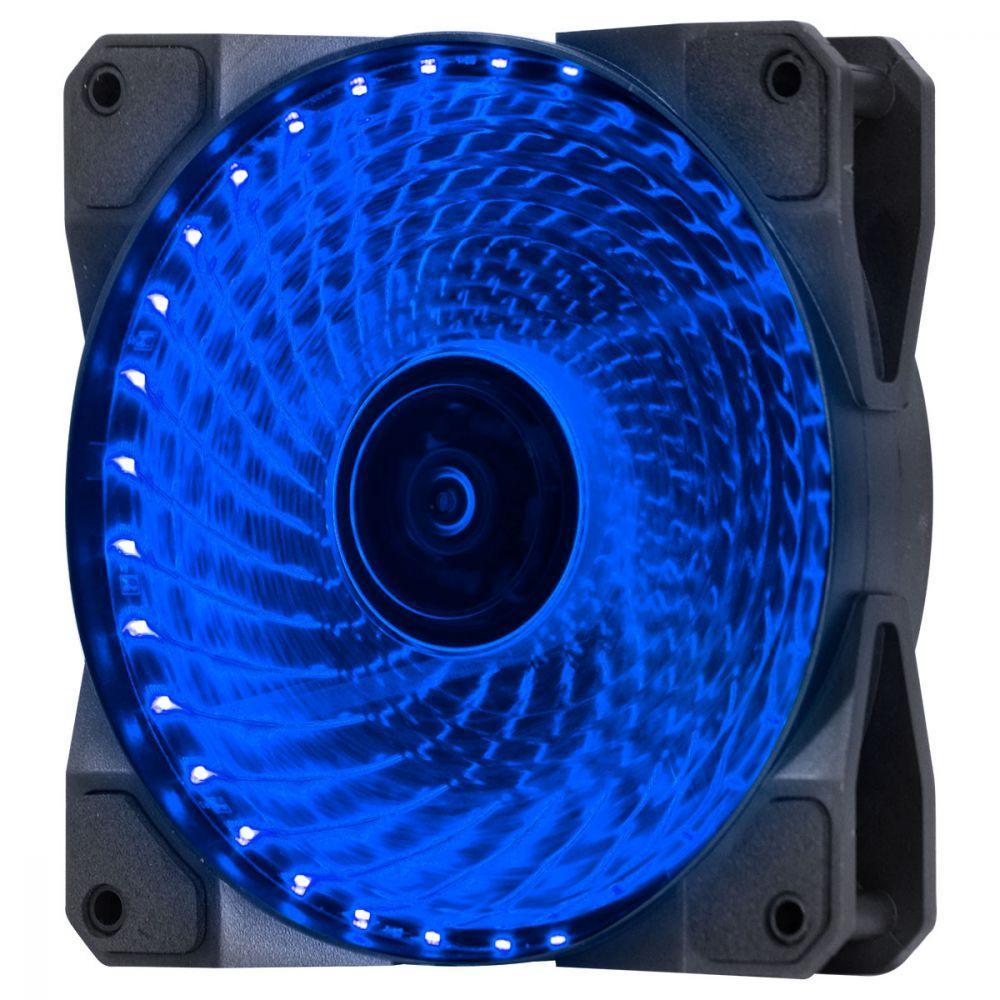 Fan/cooler Vx Gaming V.lumi 33 Pontos De Led 120x120 Azul - Vlumi33b - 5