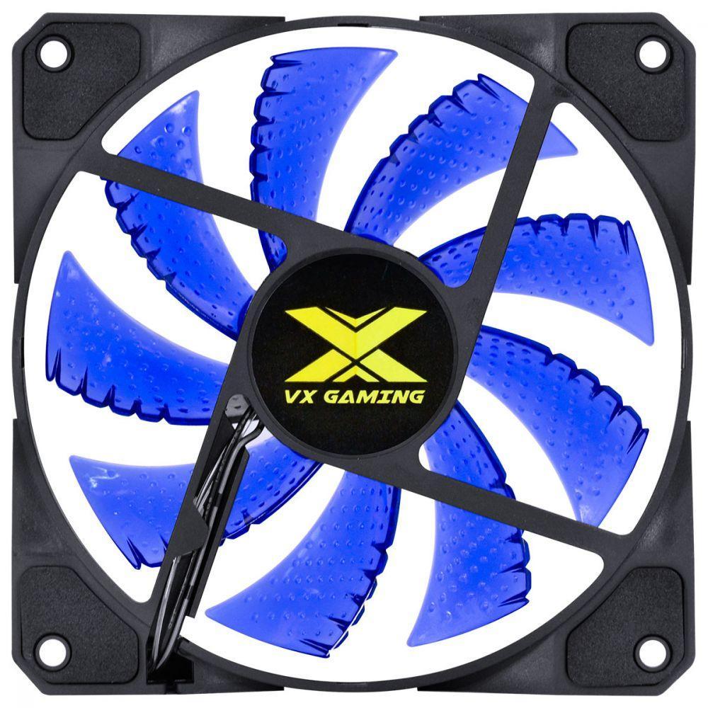 Fan/cooler Vx Gaming V.lumi 33 Pontos De Led 120x120 Azul - Vlumi33b - 7