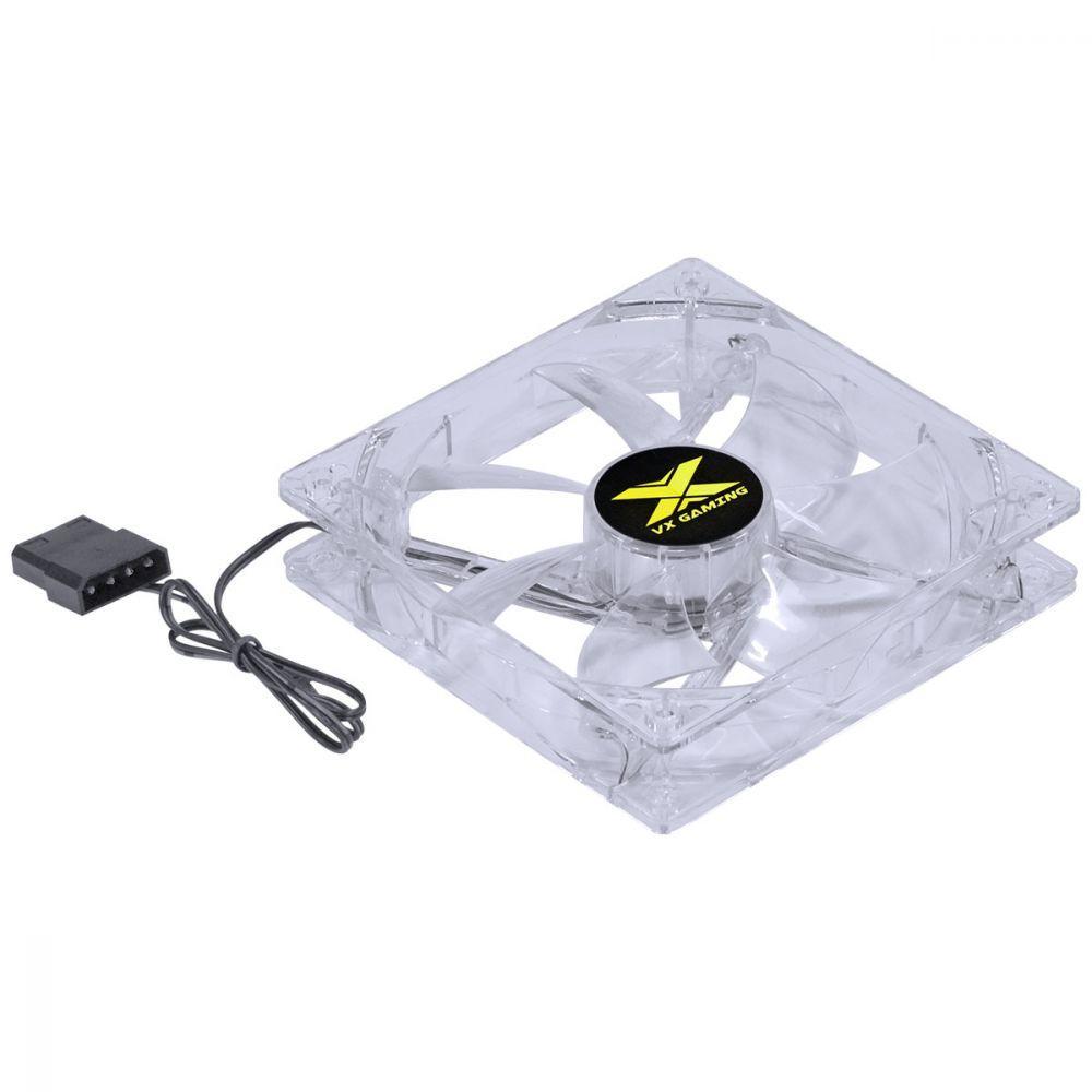 Fan/cooler Vx Gaming V.light 4 Pontos De Led 120x120 Azul - Vlightb - 3