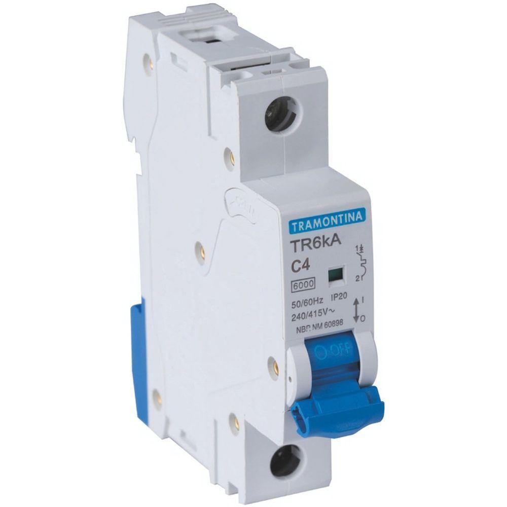 Disjuntor Tr6ka 1 P 4 A Curva C Tramontina Tramontina - 2