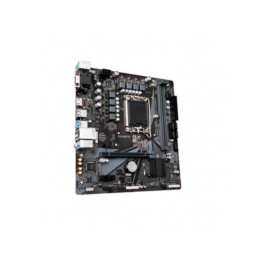 Placa Mae I3/i5/i7 H610m H 12 Geração Gigabyte Preto E Cinza - 3