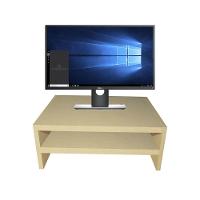 Suporte Duplo Para Monitor Natural Em Mdf - 3