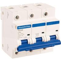 Minidisjuntor Tdj10 3 P 125 A 10 Ka Curva C Tramontina Tramontina - 1