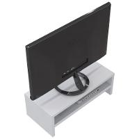 Kit 4 Suportes Stand Para Monitores Mesa Escritório Branco - 2