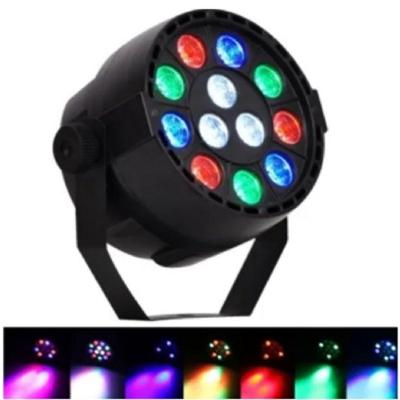 Jogo De Luz 12 Canhão Leds Rgb Iluminaçao