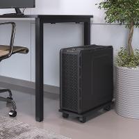 Suporte Para Cpu Com Rodízios Cyber L03 Preto - Lyam Decor - 7