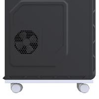 Suporte Para Cpu Com Rodízios Cyber L03 Branco - Lyam Decor - 2