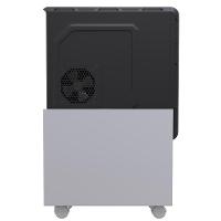 Kit 4 Suportes Para Cpu E Nobreak Com Rodízios Guide Branco - 2