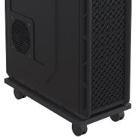 Kit 04 Suportes Para Cpu Com Rodízios Cyber L03 Preto - 7