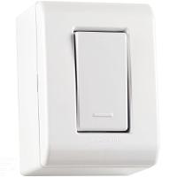 Caixa De Sobrepor Com 1 Interruptor Simples 10 A 250 V Tramontina Lizflex Branca Tramontina - 1