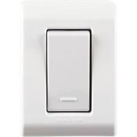 Caixa De Sobrepor Com 1 Interruptor Simples 10 A 250 V Tramontina Lizflex Branca Tramontina - 5