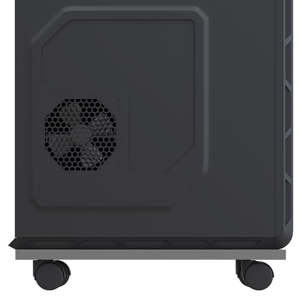 Kit 04 Suportes Para Cpu Com Rodízios Cyber L03 Cinza - Lyam - 5