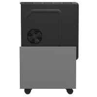 Kit 04 Suportes Para Cpu E Nobreak Com Rodízios Guide L03 Cinza - Lyam - 17