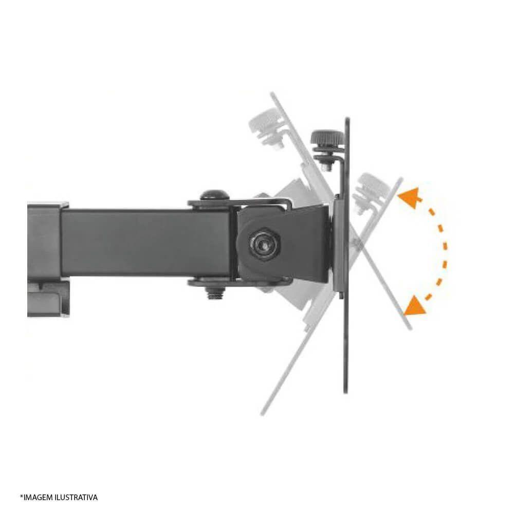 Suporte Articulado Para 2 Monitores 17 A 32 Polegadas Elg Vesa T1224n Preto - 5