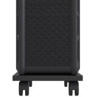 Kit 03 Suportes Para Cpu Com Rodízios Cyber L03 Preto - 3